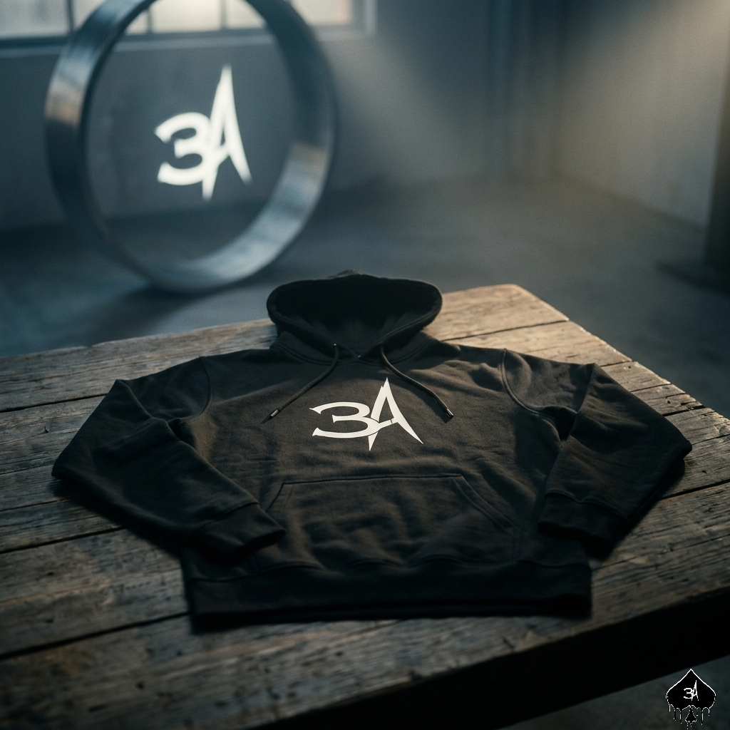 3ACES"the crowned wing"hoodie-premium streetwear Edition