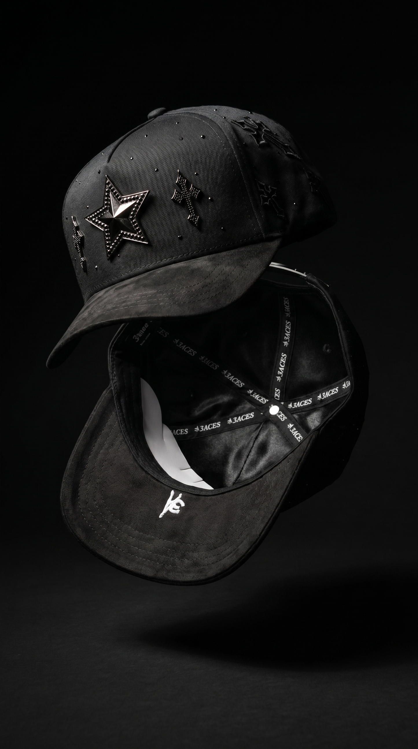 Exclusive Black star cap -3Aces