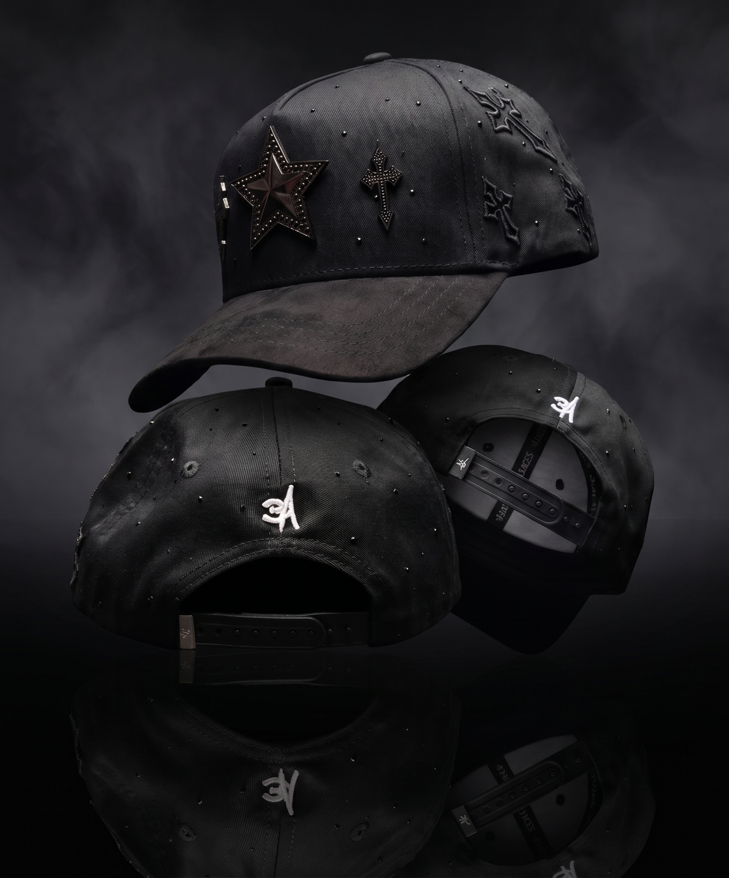 Exclusive Black star cap -3Aces