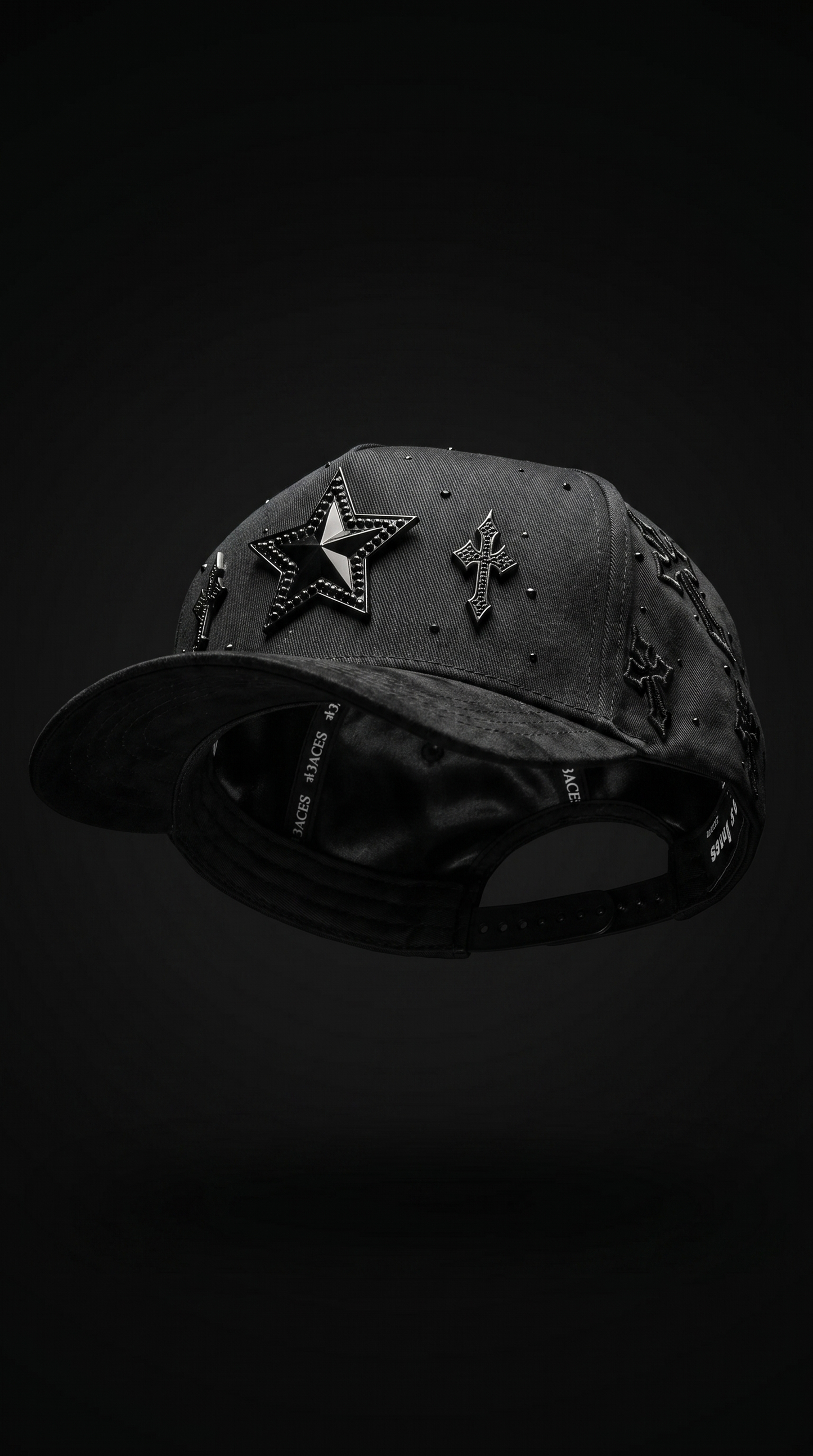 Exclusive Black star cap -3Aces